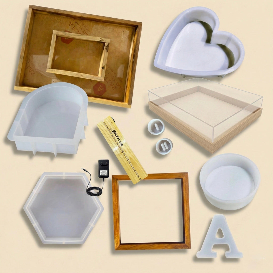 Resin gift making materials for weddings festivals and personalised occasions