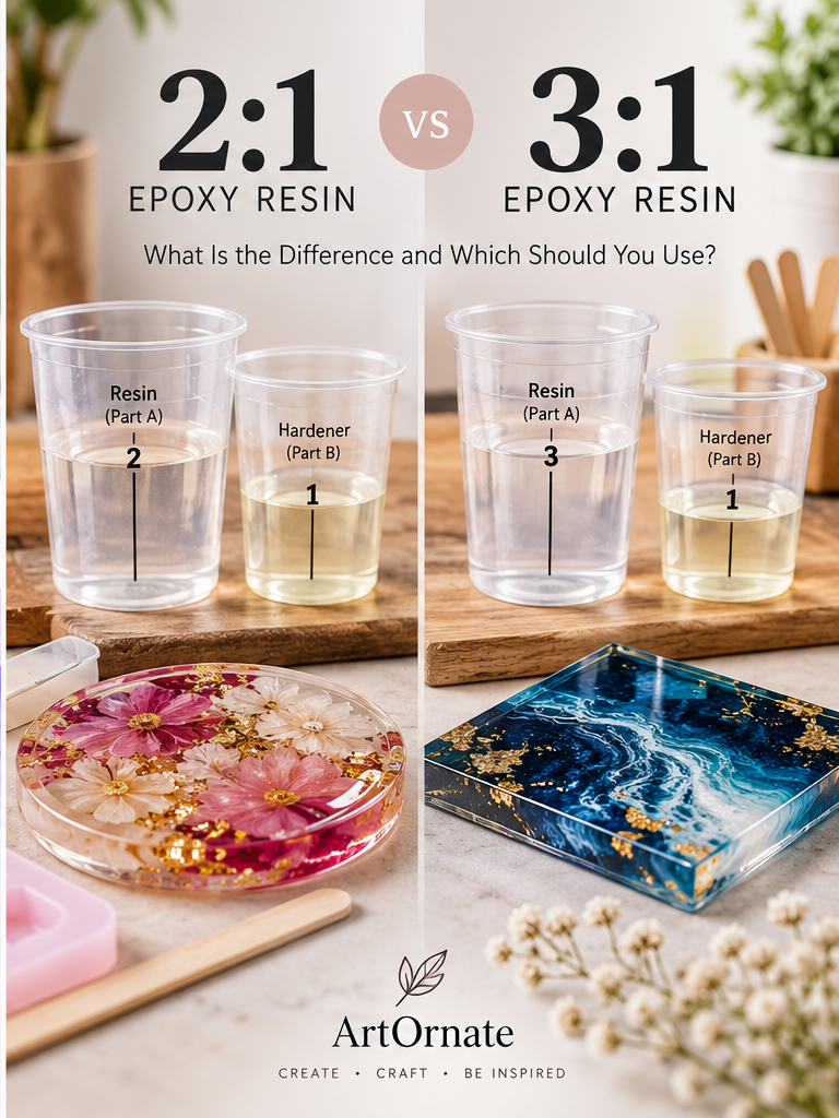 2:1 vs 3:1 epoxy resin mixing ratio guide