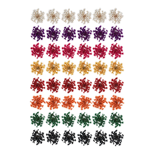 Queen Anne's Lace UV DTF Sticker (UV137) for resin art, keychains, bookmarks and DIY crafts