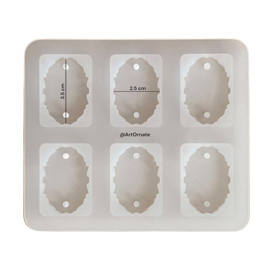 Rakhi / Bracelet Silicone Mould (292)