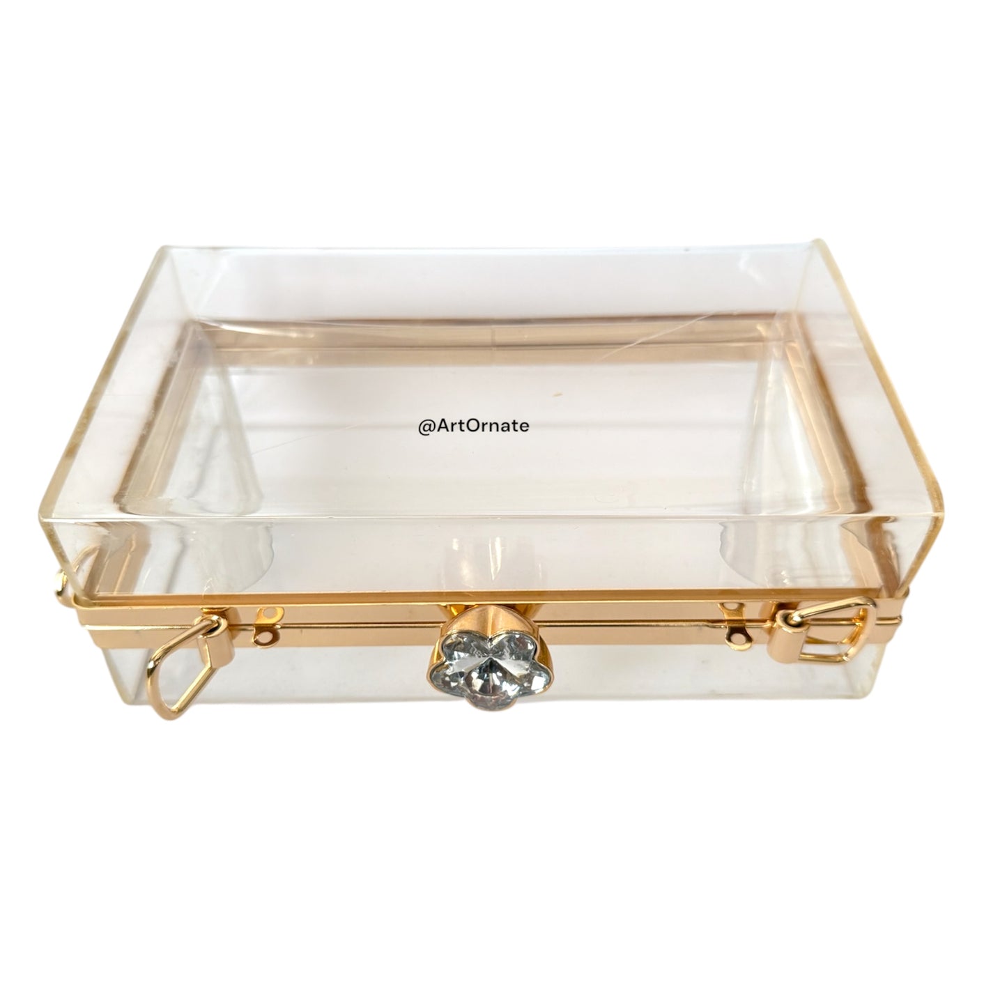 Transperent Acrylic Clutch - B