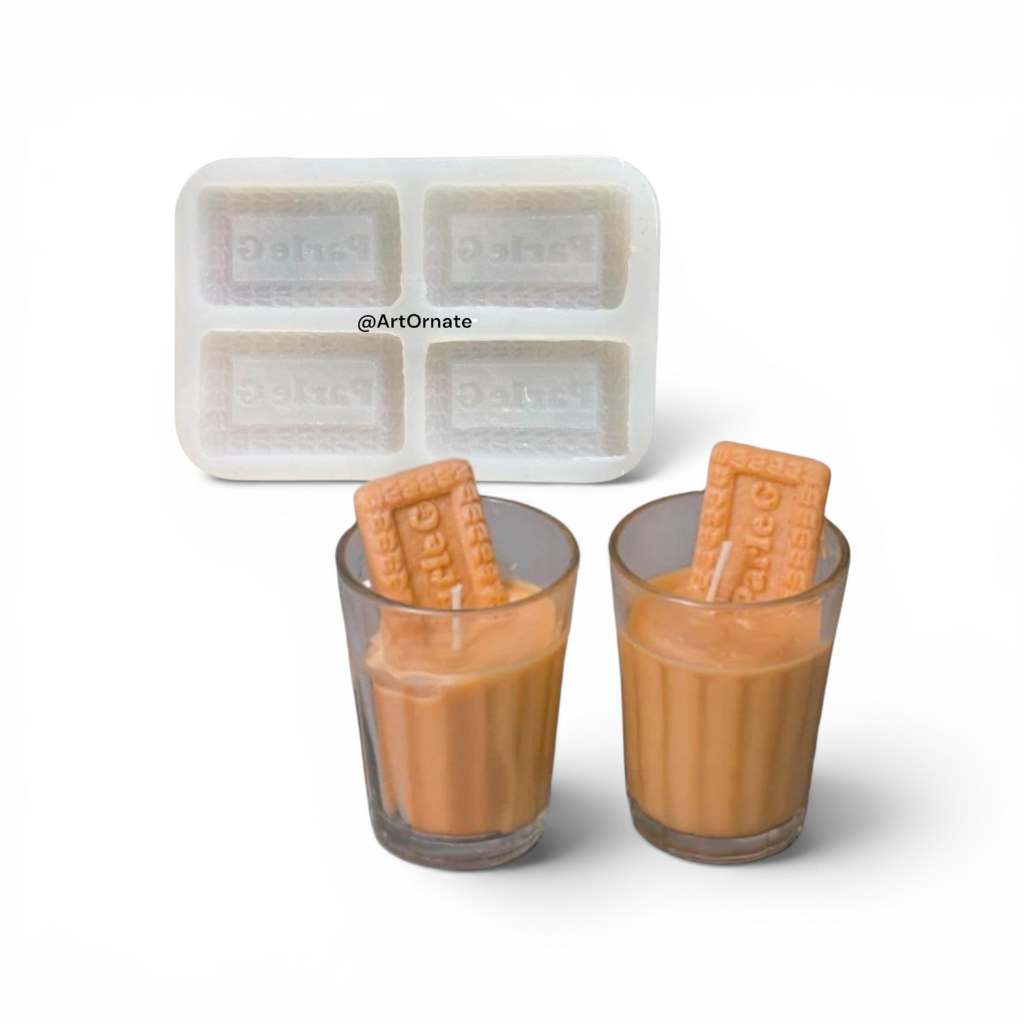 Parle G Biscuit Silicone Mould