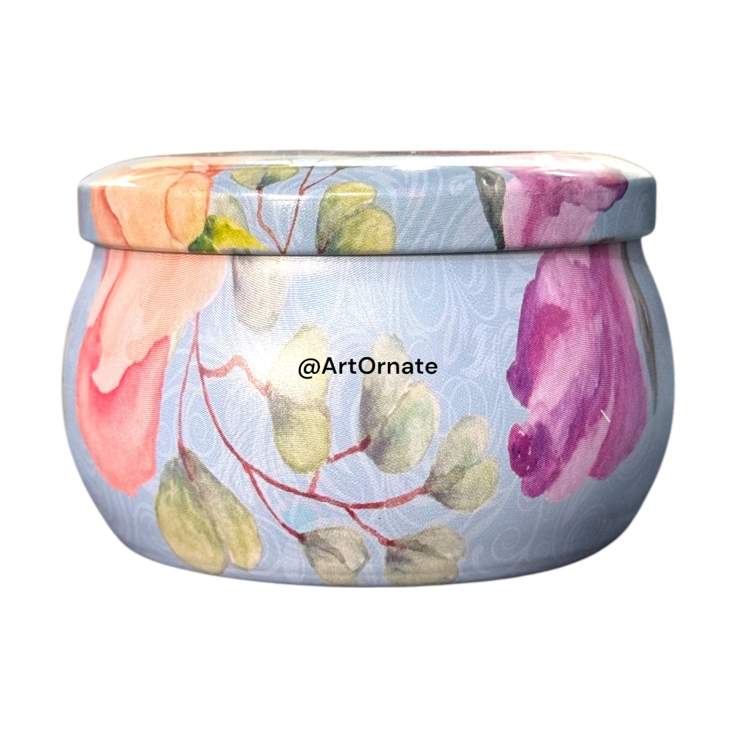 Premium Candle Tin Jar – Durable, Heat-Resistant Metal Containers for Candle Making in India - J