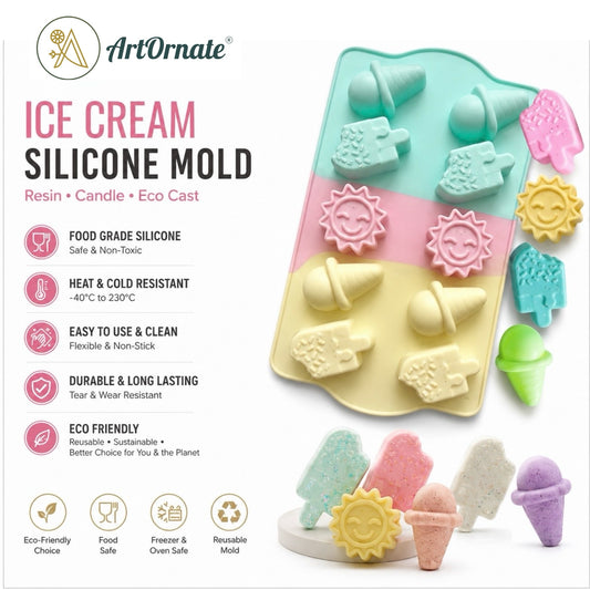 Ice Cream Silicone Mould