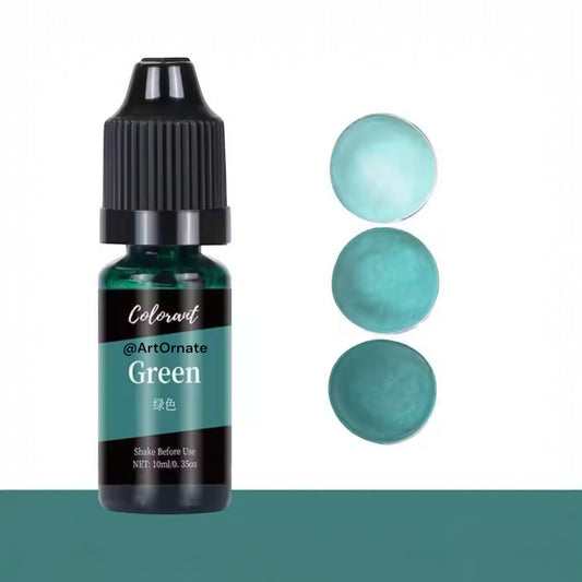 Green Pigment for Candle, Soap & Silicone Mould Crafts – Vibrant & Long-Lasting Colours