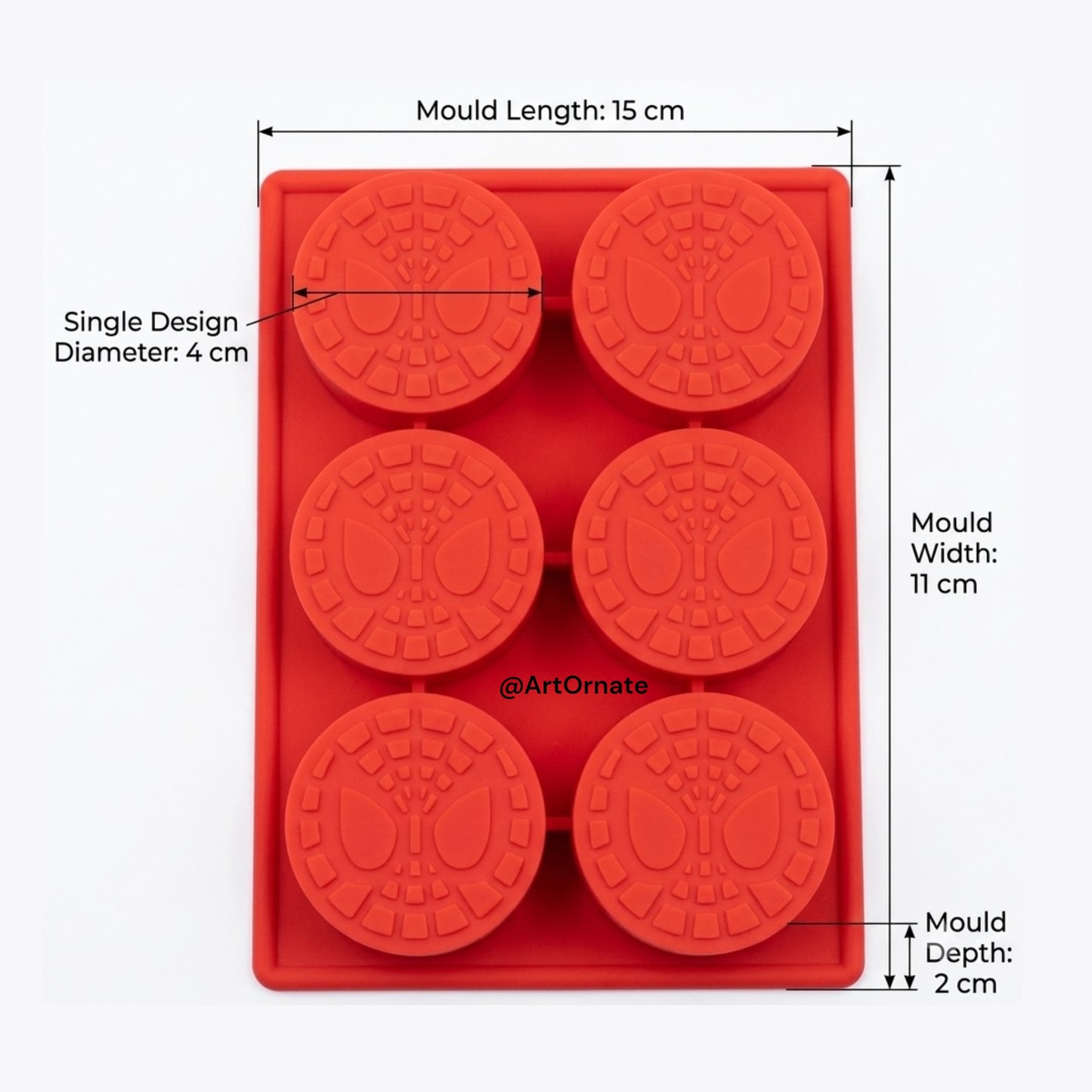 Spiderman Silicone Mould