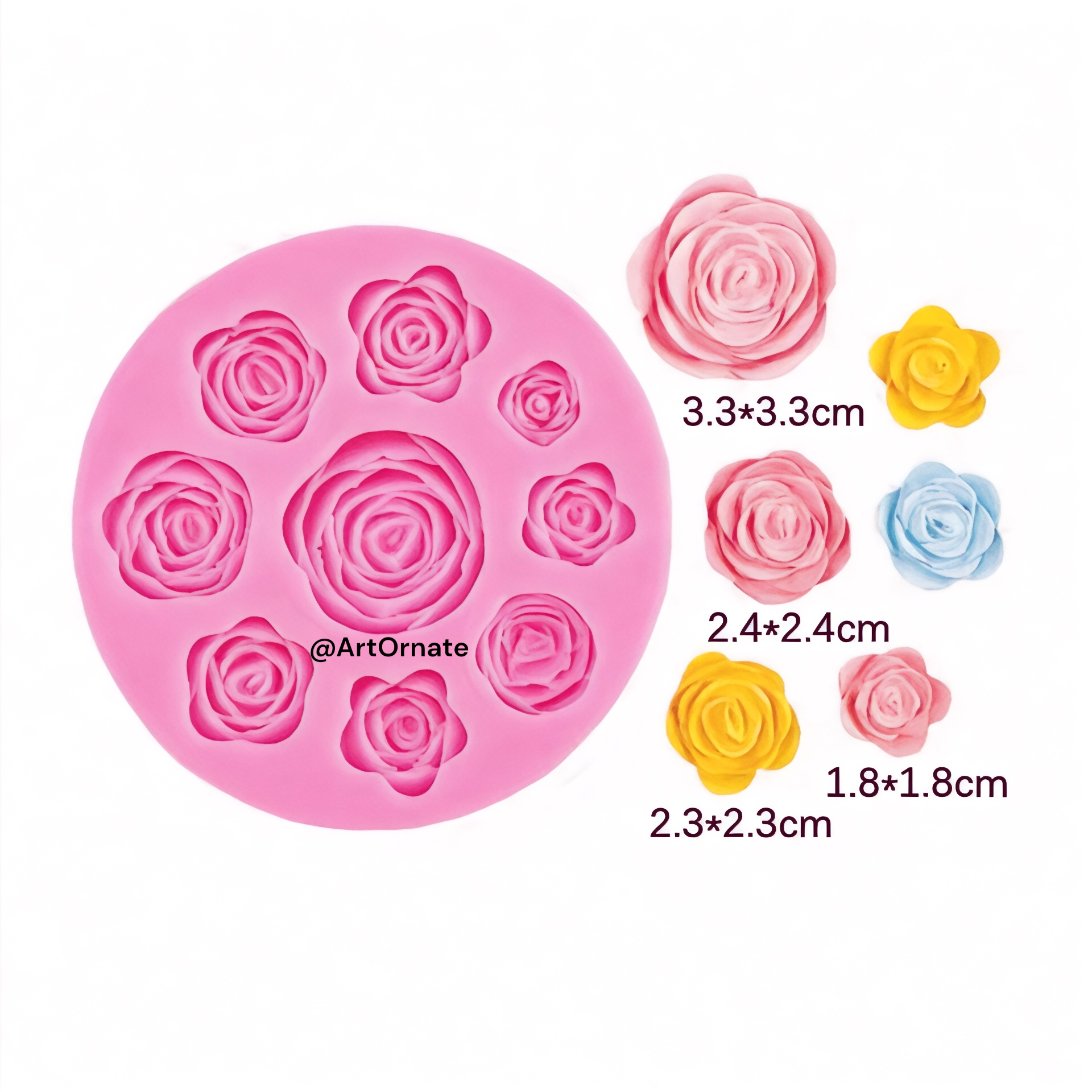 Luxury candle silicone moulds for elegant home décor candles – ArtOrnate India online store