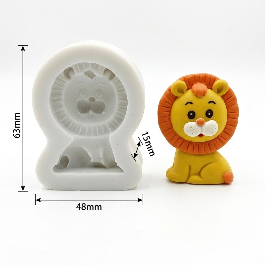 Lion Animal Silicone Mould (27720)