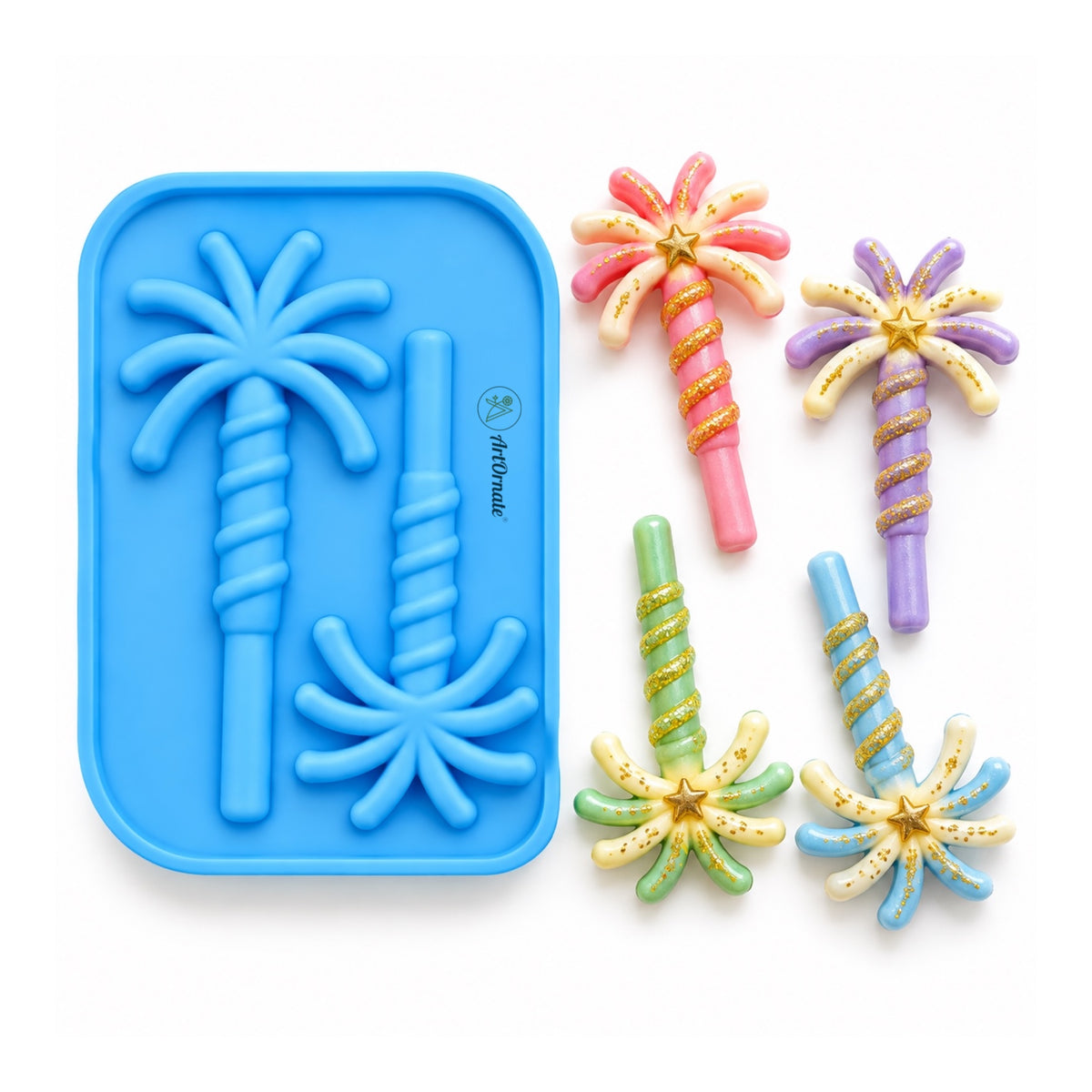 Fuljhadi silicone mould dimensions and product view for Diwali crafts by ArtOrnate