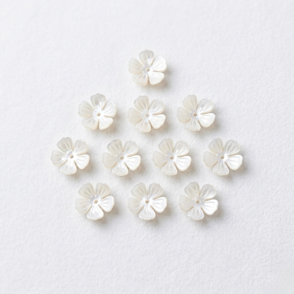 Artificial Flower Embellishment (10pcs) D