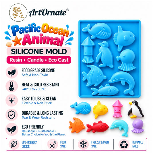 Pacific Ocean Animal Silicone Mould