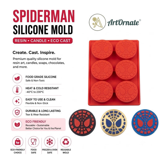 Spiderman Silicone Mould