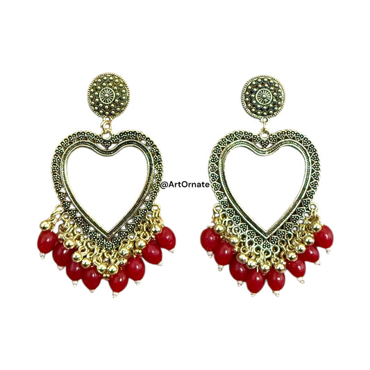 Resin Jhumka Earrings - J4