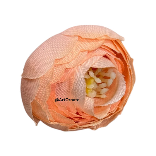 Peach Peony Artificial Flower