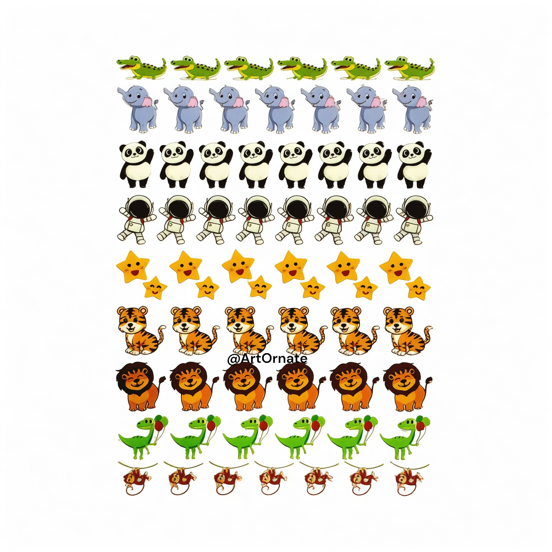 Waterproof UV DTF Resin Stickers for Epoxy Resin Crafts