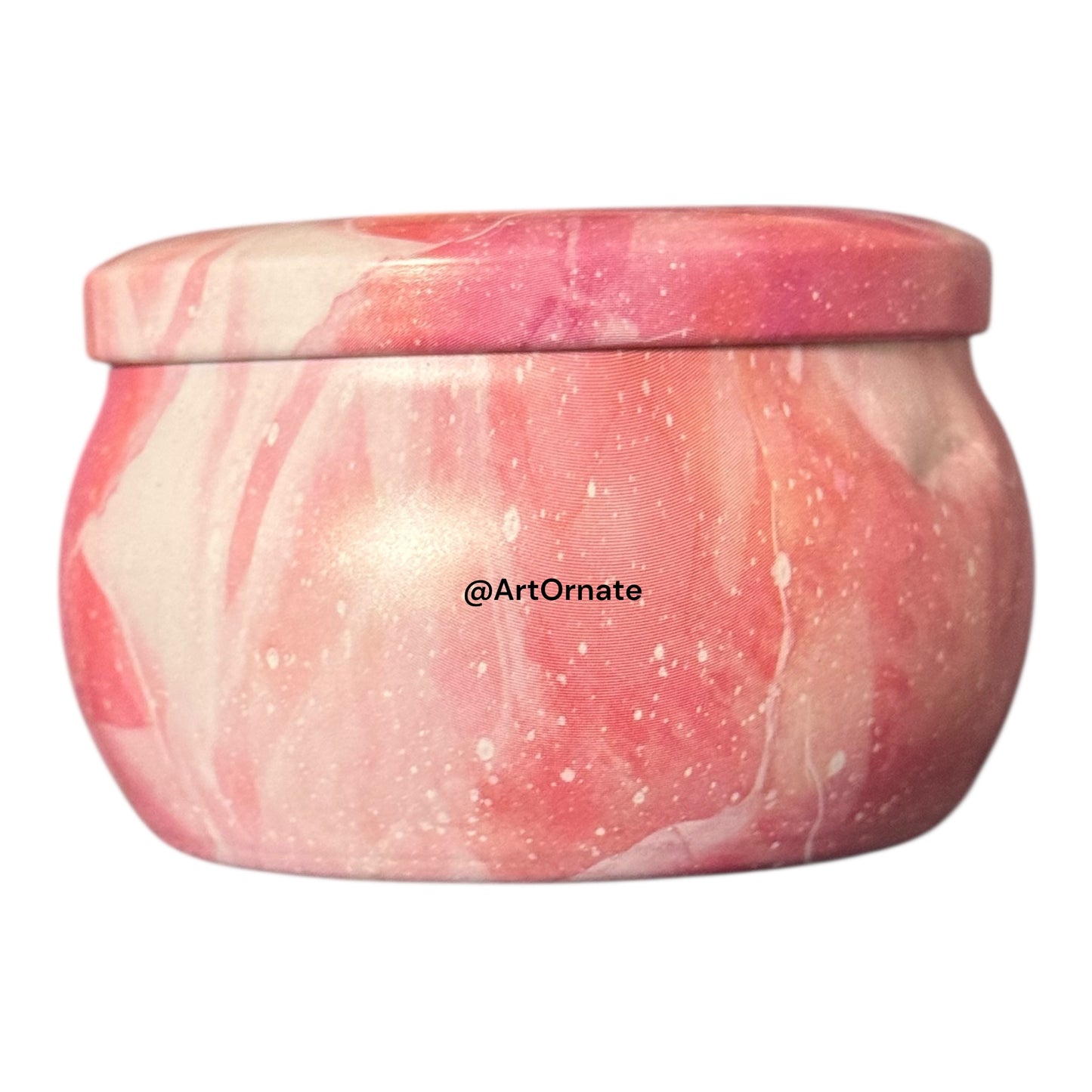 Premium Candle Tin Jar – Durable, Heat-Resistant Metal Containers for Candle Making in India - V