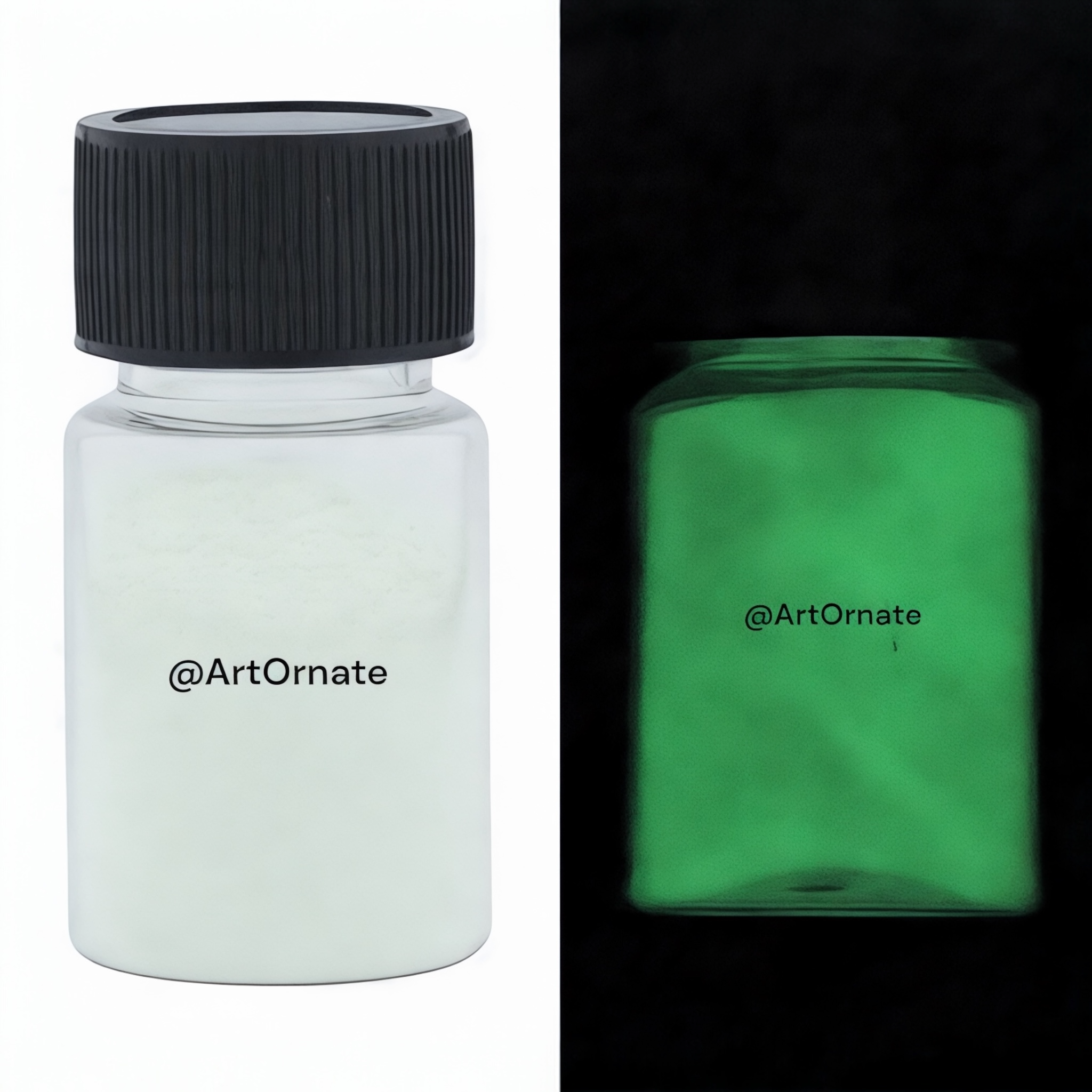 Blue Green Glow in Dark Pigment Powder – ArtOrnate