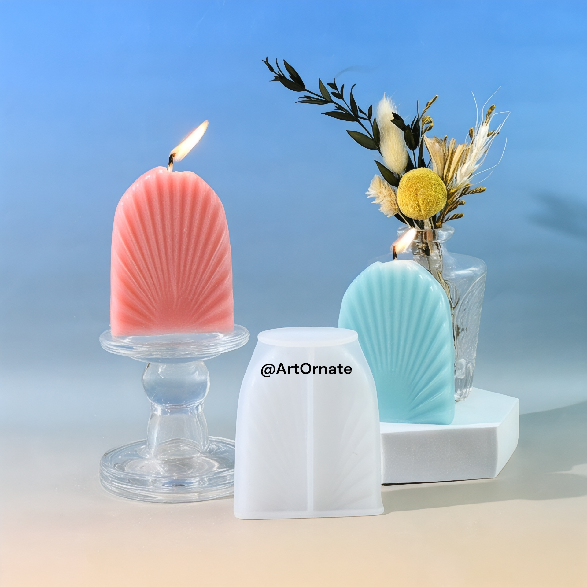 ArtOrnate candle craft store – moulds, wax, fragrance oils in India