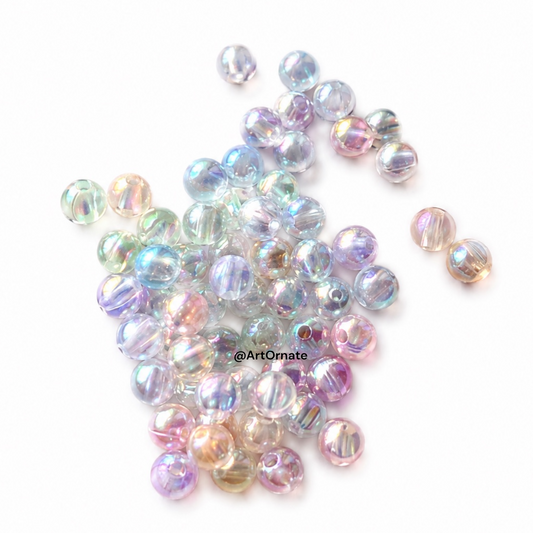 Rainbow Pearl Beads