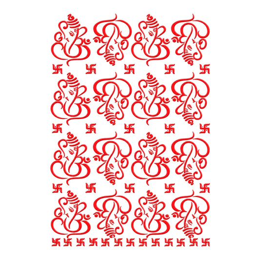 Ganeshji UV DTF Sticker (UV131) for resin art, keychains, bookmarks and DIY crafts