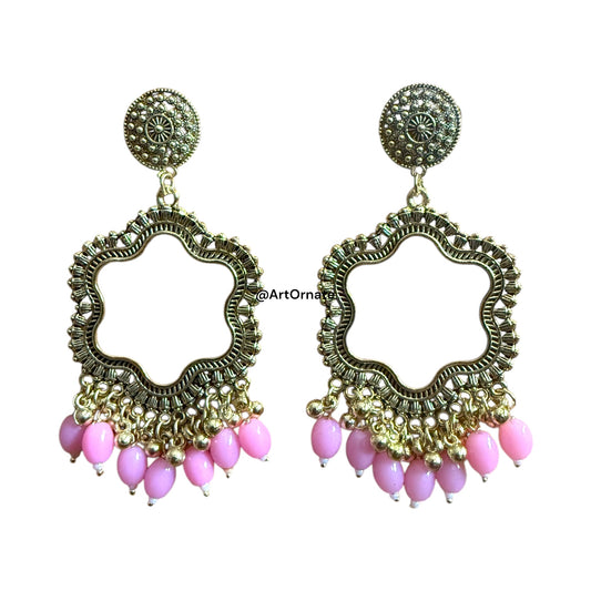 Resin Jhumka Earrings - J23
