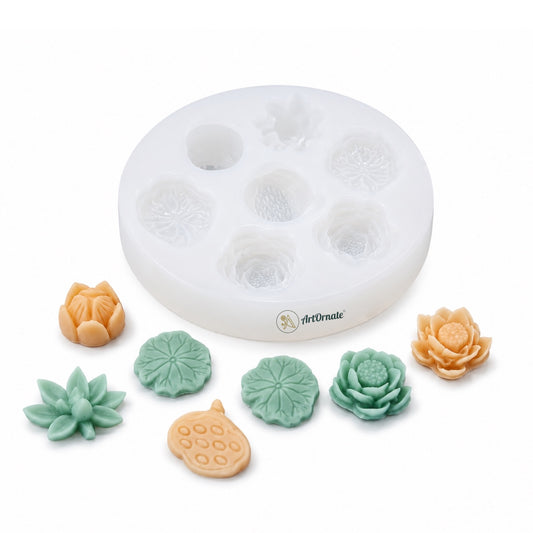 Lotus Pond Silicone Mould (40-23)