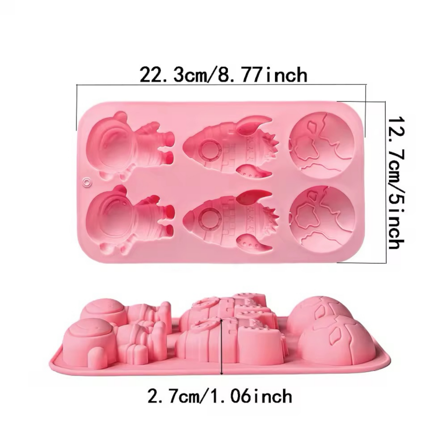Astronaut Earth Silicone Mould