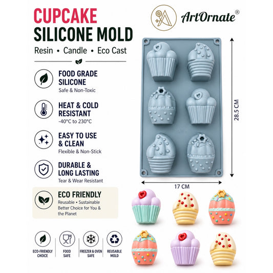 Cup Cake Silicone Mould