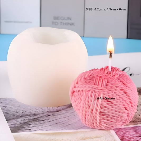 Rope Ball Candle Silicone Mould (15-68)