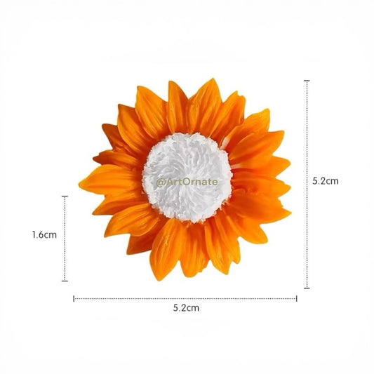 Gerbera Daisy Flower Mould for concrete art and terro art.