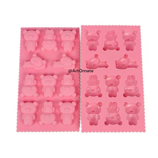 Teddy Silicone Mould