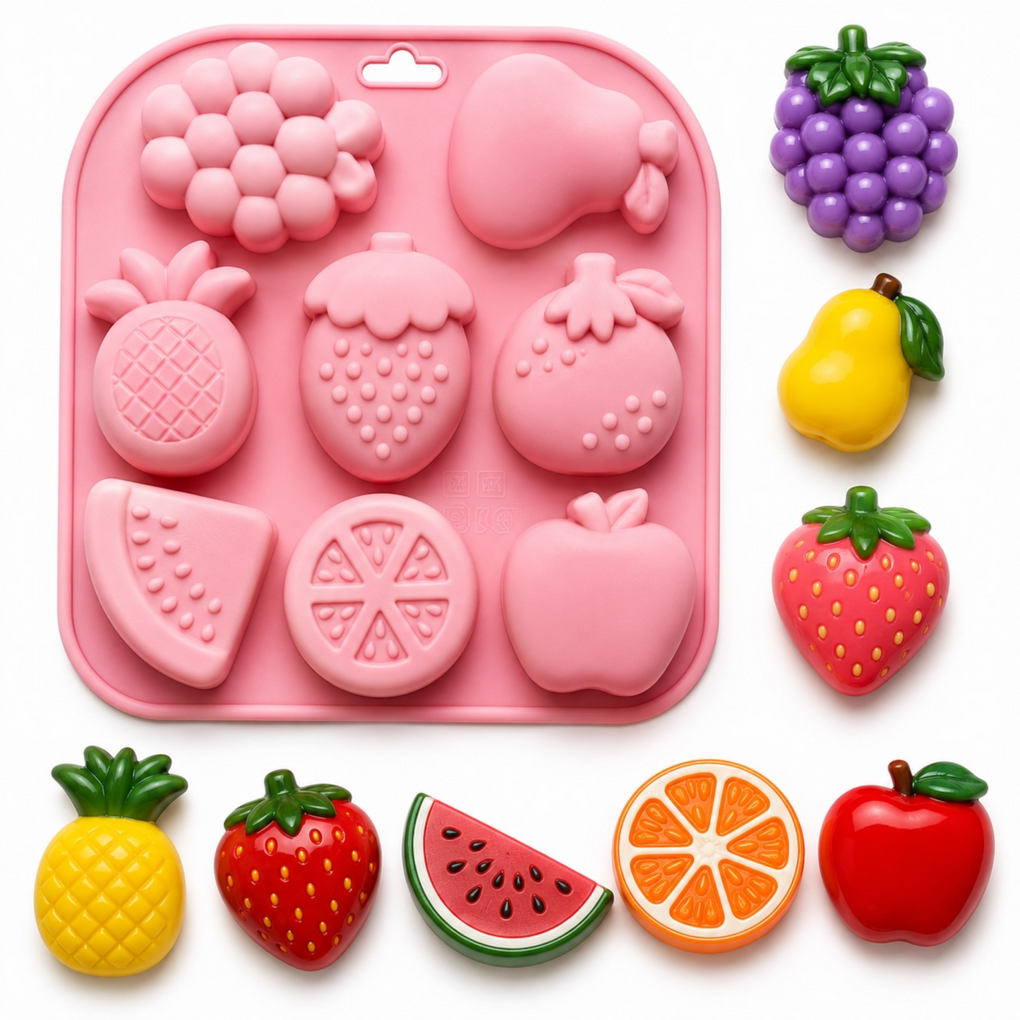 Mix Fruit Silicone Mould