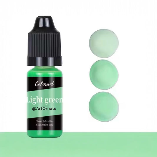 Light Green Pigment for Candle, Soap & Silicone Mould Crafts – Vibrant & Long-Lasting Colours