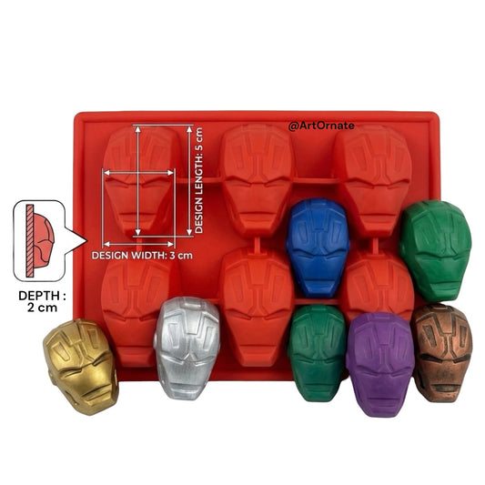 Ironman Silicone Mould