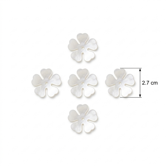 Artificial Flower Embellishment (5pcs) E