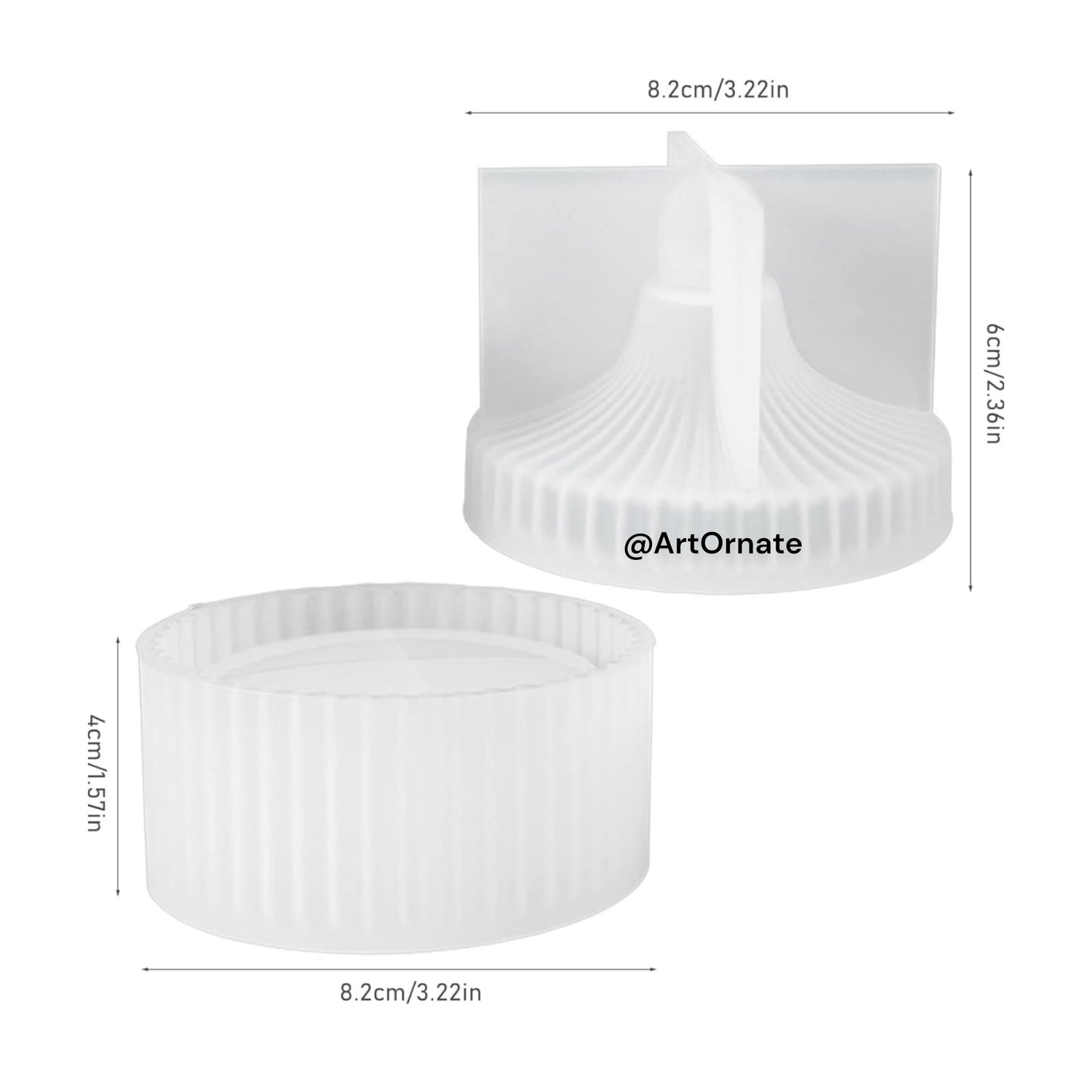 Storage Jar | Box Silicone Mould (SM0532)