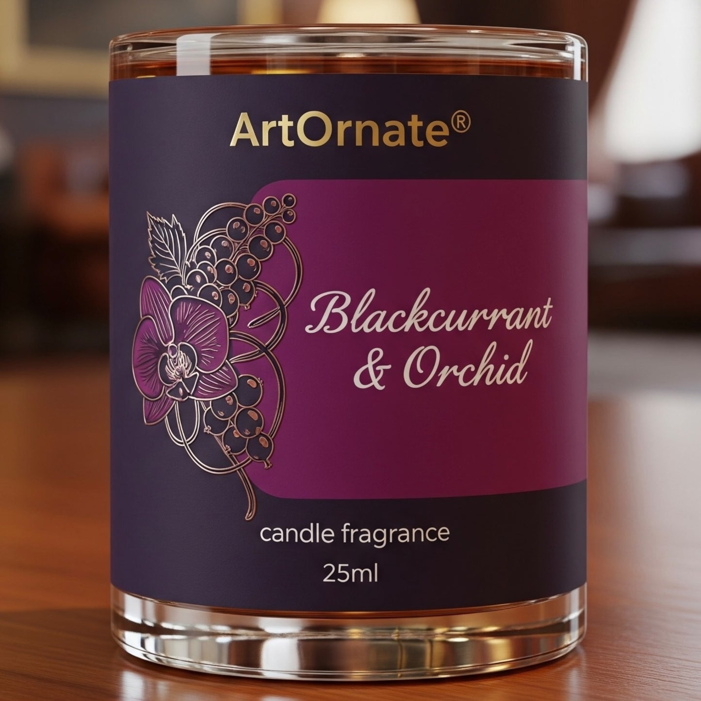 Blackcurrant & Orchid Candle Fragrance Oil