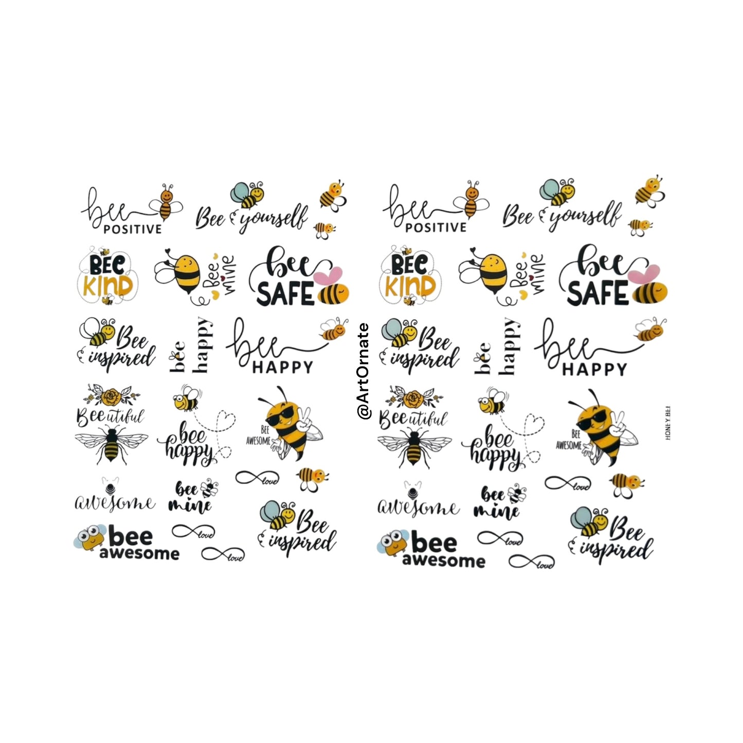 Bee Quotes Color Insert Sheet (CIS09)