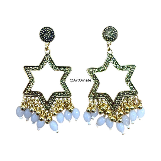 Resin Jhumka Earrings - J13