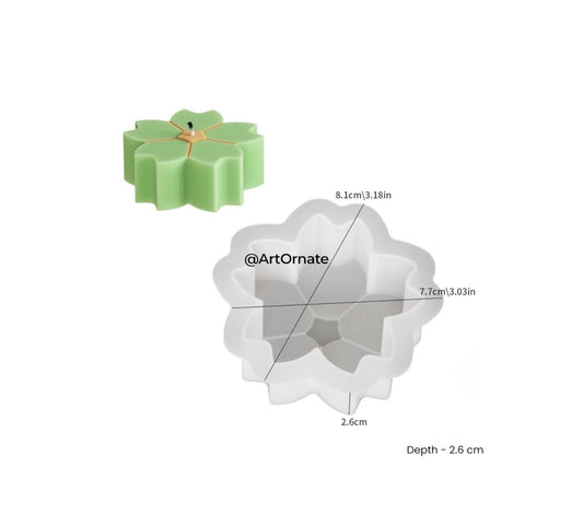 Cherry Blossom Flower Candle Silicone Mould