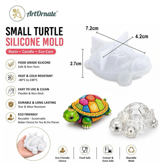 Small Turtle Silicone Mould