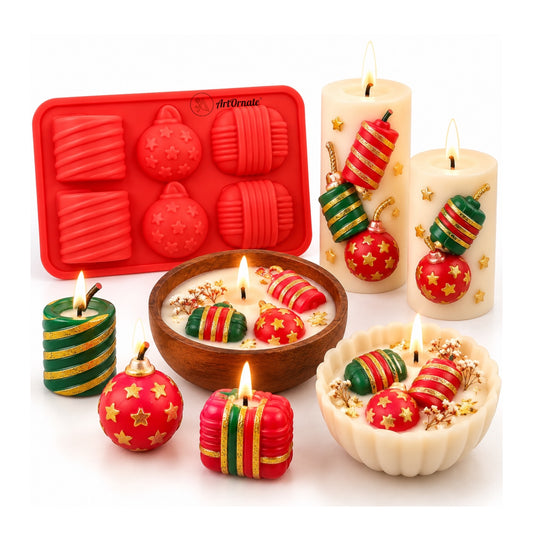 6 cavity bomb mould for Eco Resin kids DIY crafts by ArtOrnate