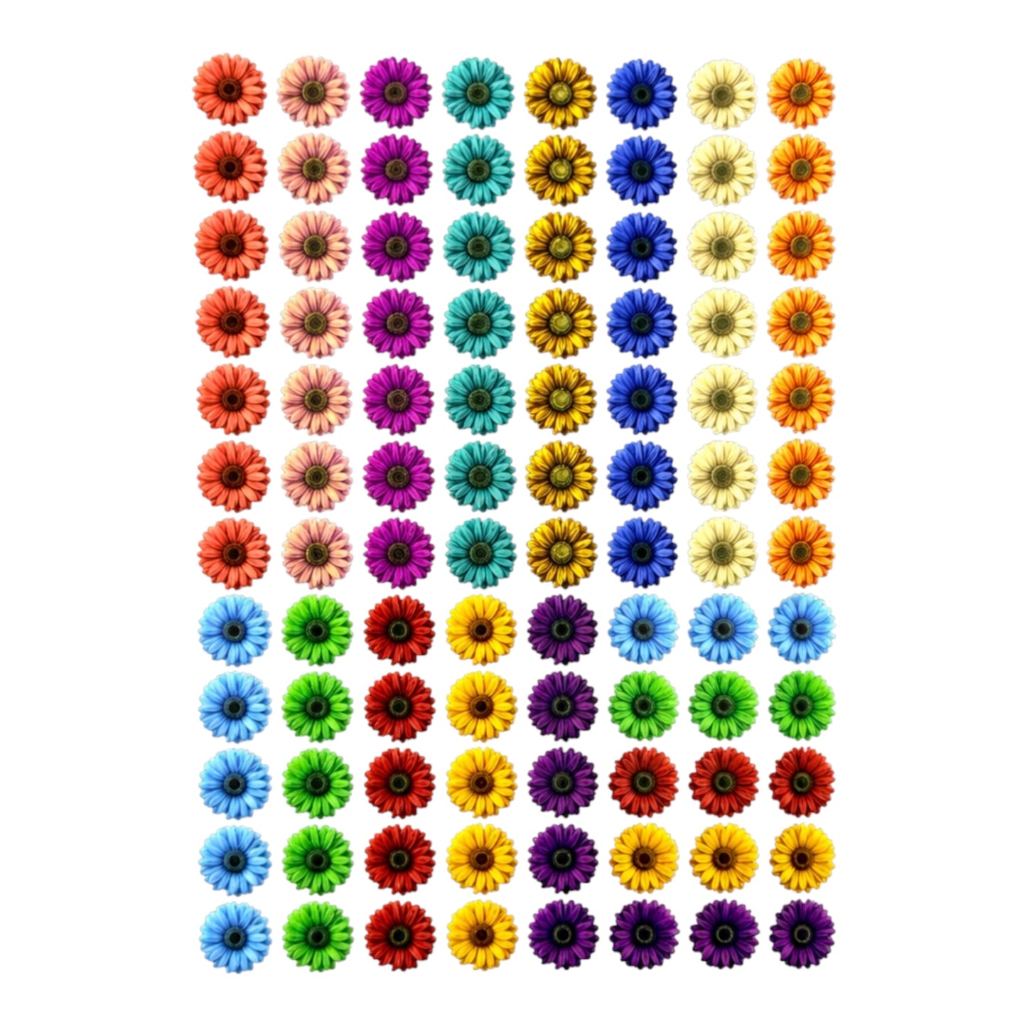 Flower UV DTF Sticker (UV104)