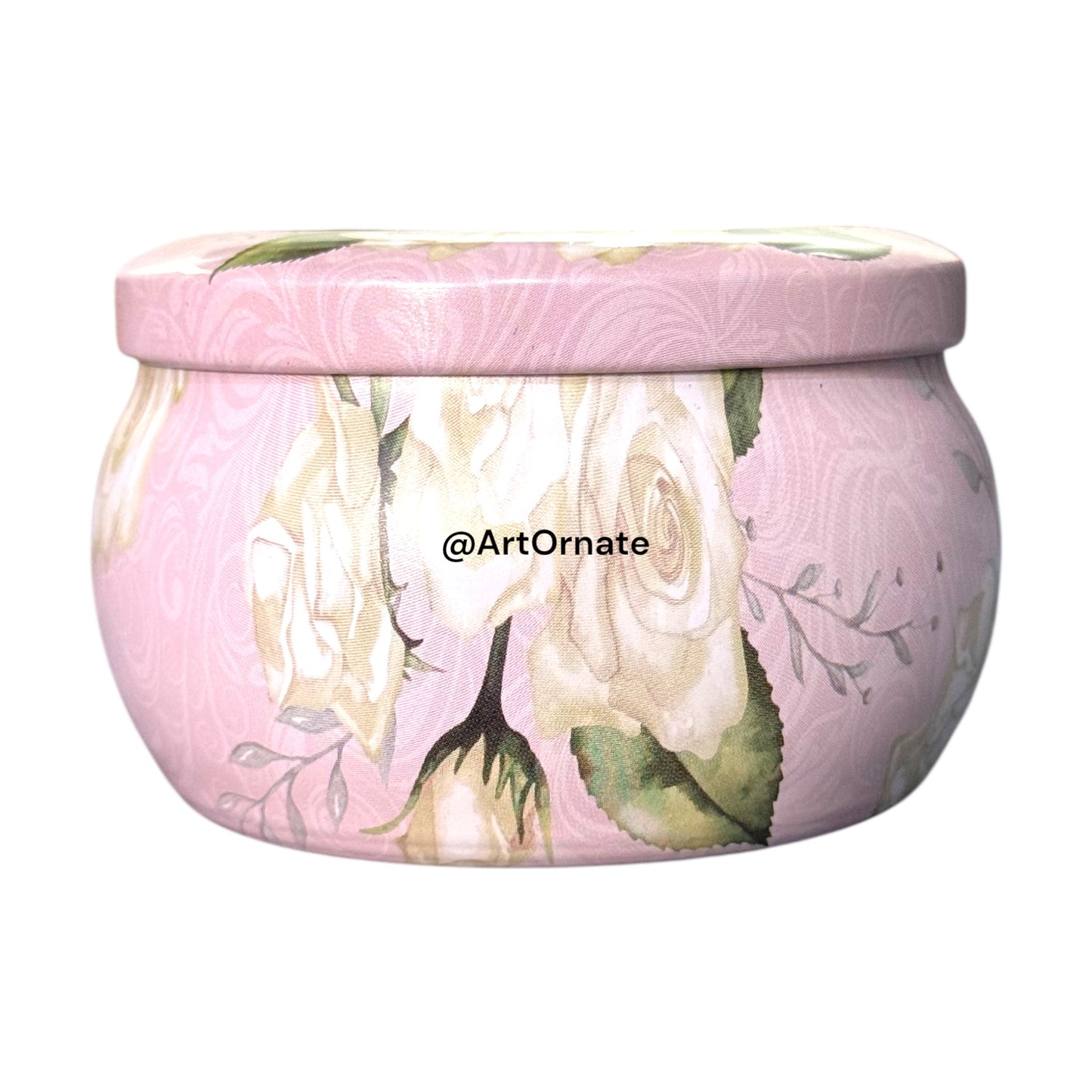 Premium Candle Tin Jar – Durable, Heat-Resistant Metal Containers for Candle Making in India - C