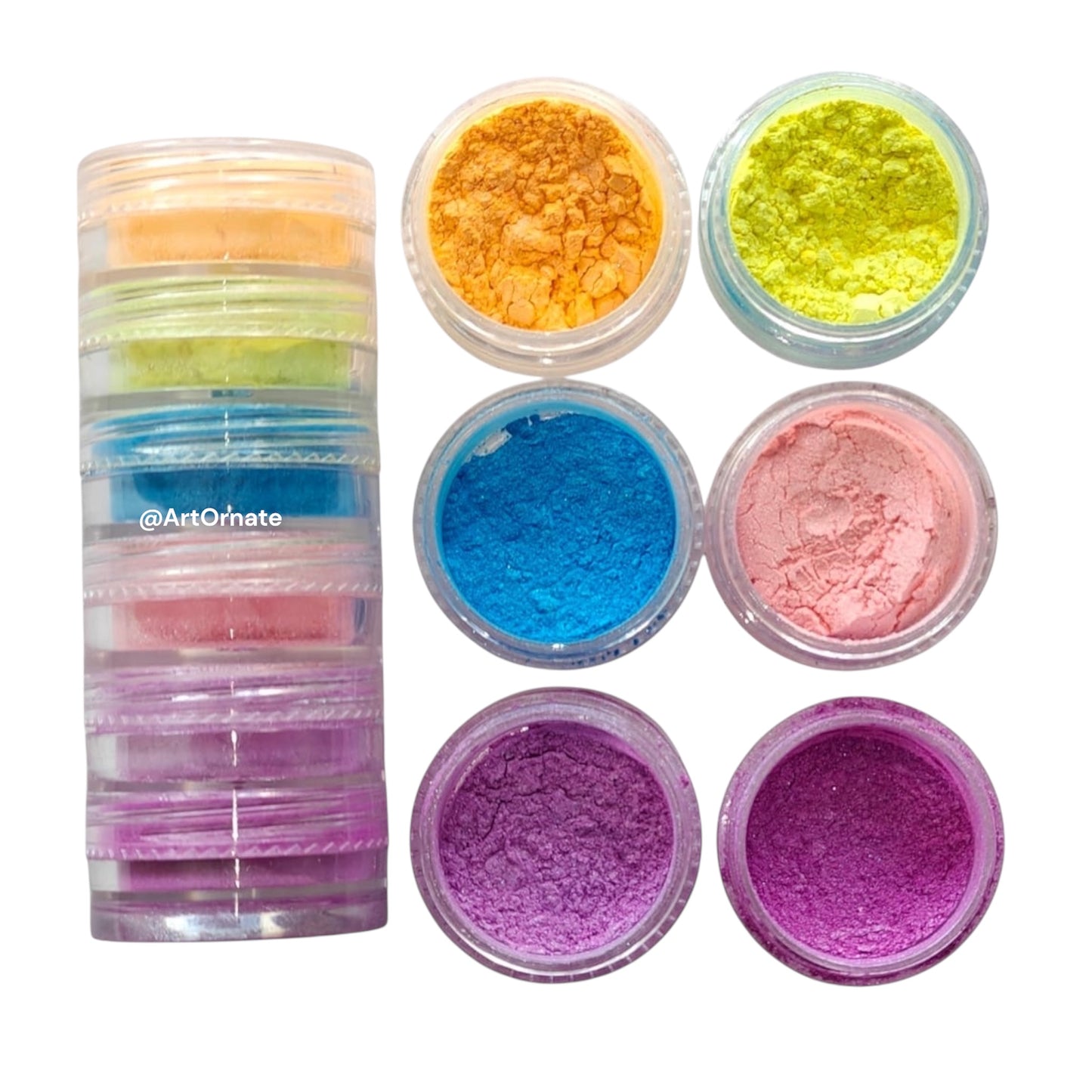 Mica Pigment Set - II