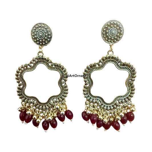 Resin Jhumka Earrings - J20