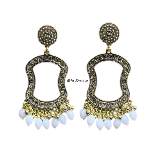 Resin Jhumka Earrings - J40
