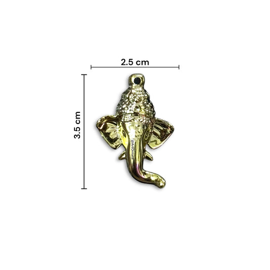 3D Golden Ganeshji