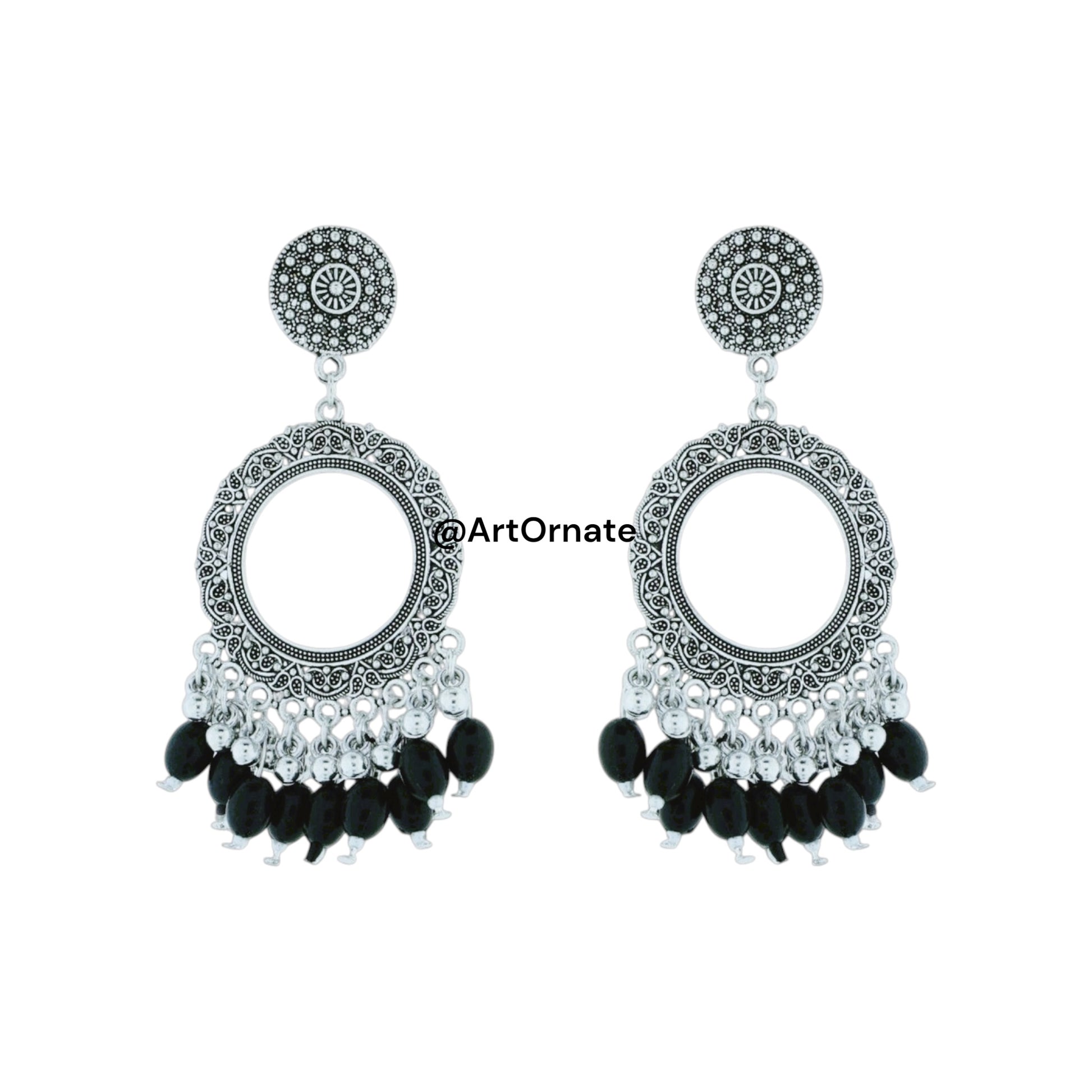 Resin art Jhumka earring setting — perfect jewelry base for epoxy and UV resin in India