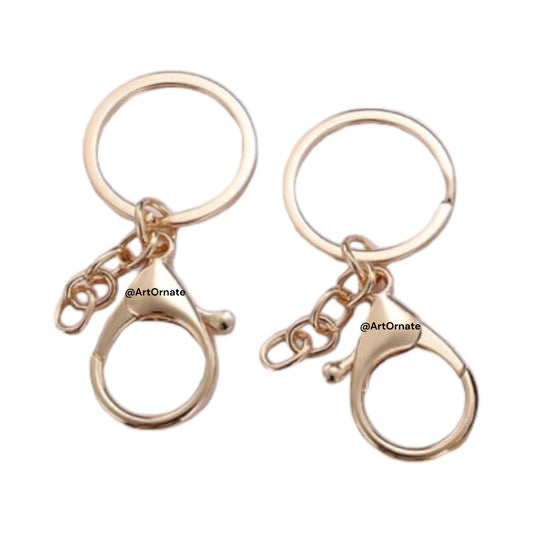 Gold Lobster Keychain Ring (1pc)